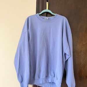 Periwinkle crew neck